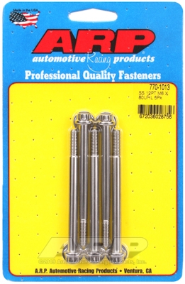 A3437A4F-DA81-E765-7893-342C25191708 M6 x 1.00 x 80 12pt SS bolts (5pcs) - Image 1