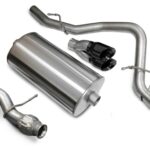 Corsa Cat-Back 3.0" Single Rear Twin 4.0" Tahoe 09-14