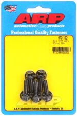 M6 x 1.00 x 20 12pt black oxide bolts (5pcs)