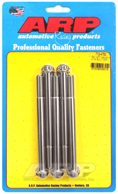 A7260C4F-BA25-EBA5-3131-D9A369752779 "3/8""-24 x 4.750 12pt SS bolts" (5pcs) - Image 1