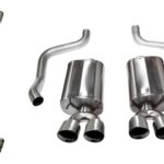 Corsa Cat-Back 2.5" Dual Rear Twin 3.5" Corvette C6 6.2 V8
