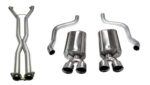Corsa Cat-Back 2.5" Dual Rear Twin 3.5" Corvette C6 6.2 V8