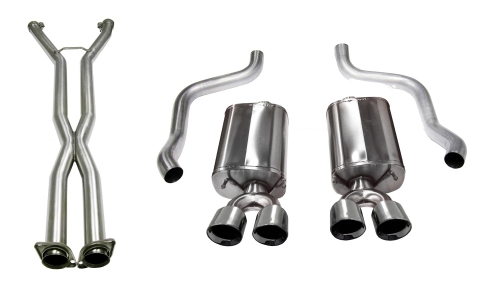 A7287010-296D-5749-6234-5F59106CDDE2 Corsa Cat-Back 2.5" Dual Rear Twin 3.5" Corvette C6 6.2 V8 - Image 1