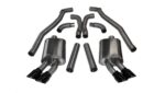 Corsa Cat-Back 3.0" Dual Rear Twin 4.0" Camaro 6.2 12-15