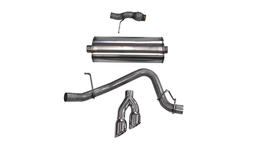 A945D800-35B2-0AB2-E8D3-4529B7D74A1C Corsa Cat-Back 3.0" Single Side Twin 4.0" Yukon 15-20 - Image 1