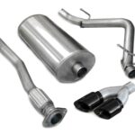 Corsa Cat-Back 3.0" Single Side Twin 4.0" Silverado 07-08