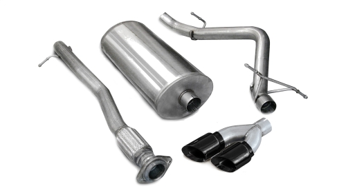 A95BD64A-A120-1044-A0CC-E2EE9D335B10 Corsa Cat-Back 3.0" Single Side Twin 4.0" Silverado 07-08 - Image 1