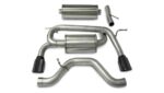 Corsa Cat-Back 3.0" Dual Rear Single 4.0" Hummer H3