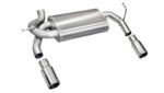 Corsa Axle-Back 2.5" Dual Rear Single 3.5" Wrangler 07-18