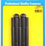 "7/16""-20 x 4.500 hex black oxide bolts" (5pcs)