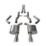 Corsa Cat-Back 2.75" Dual Rear Single 4.5" Charger 6.2/6.4