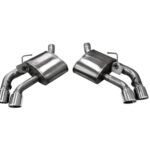 Corsa Axle-Back 2.75" Dual Rear Twin 4.0" Camaro 6.2 16-23