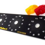 Haltech Triple Switch Panel Kit includes Yellow & Red knobs
