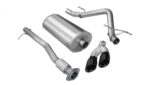 Corsa Cat-Back 3.0" Single Side Twin 4.0" Silverado 09-13