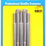 "7/16""-14 X 5.000 12pt SS bolts" (5pcs)