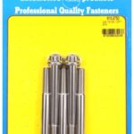 "3/8""-16 x 3.750 12pt 7/16 wrenching SS bolts" (5pcs)