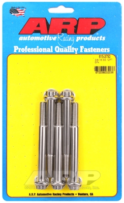 ADEB624E-F7F5-8C58-5322-B18464AF0168 "3/8""-16 x 3.750 12pt 7/16 wrenching SS bolts" (5pcs) - Image 1