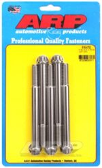 "7/16""-14 X 4.750 12pt SS bolts" (5pcs)