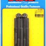 "5/16""-24 x 3.250 12pt black oxide bolts" (5pcs)