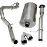 Corsa Cat-Back 3.0" Single Side Twin 4.0" Avalanche 09-13