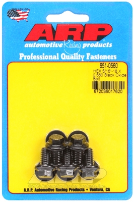 B0AD22D2-1103-A619-1349-0EF09FA89FAC "5/16""-18 X 0.560 hex black oxide bolts" (5pcs) - Image 1