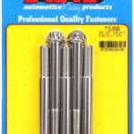 "3/8""-24 x 3.500 12pt SS bolts" (5pcs)