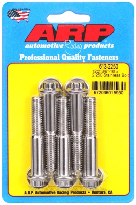 B10D1FF5-3B04-5600-9552-F742462FDB87 "3/8""-16 x 2.250 12pt SS bolts" (5pcs) - Image 1