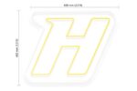 Haltech Neon Sign 600mm x 460mm EU Plug