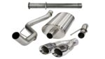 Corsa Cat-Back + Res Delete 3" Single Side Twin 4" F150 6.2