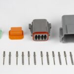 Haltech Plug & Pins Only Set DT-8 Conn (DT06-8S + DT04-8P) (
