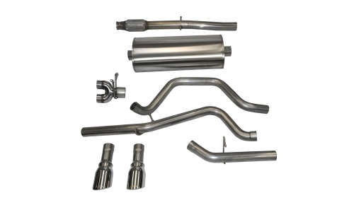 B289C341-B913-7826-DD03-713E2D518FF2 Corsa Cat-Back 3.0" Dual Rear Single 4" Silverado 5.3 14-19 - Image 1