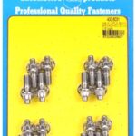 M8 X 1.25 X 32mm broached stud kit - 16pcs