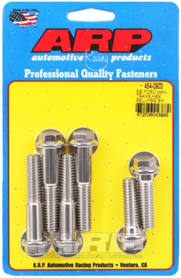 B4189F05-5C0E-DC25-82D2-E9EE8DBB43B9 ARP Bellhousing Bolt Kit Ford SB MT Hex - Image 1
