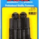 ARP 1/2"-13 x 2.750 hex black oxide bolts (5pcs)