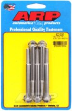 "5/16""-18 x 3.250 hex SS bolts"