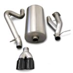 Corsa Cat-Back 3.0" Single Rear Twin 4.0" Hummer H2