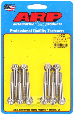 B49C8E06-30CA-62B9-0828-C174AA9EE064 ARP Chevy LS 45mm UHL 12pt Edelbrock intake manifold bolt ki - Image 1