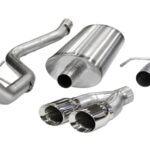 Corsa Cat-Back 3.0" Single Side Twin 4.0" F150 5.0 11-14
