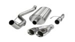 Corsa Cat-Back 3.0" Single Side Twin 4.0" F150 5.0 11-14