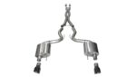 Corsa Cat-Back 3.0" Dual Rear Single 4.5" Mustang 5.0 15-17