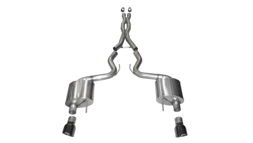 B54DA7A5-83FB-470A-7E01-FFA743CF6BF2 Corsa Cat-Back 3.0" Dual Rear Single 4.5" Mustang 5.0 15-17 - Image 1