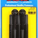 ARP Bolt Kit M12 x 1.50 x 80 Black Oxide 12PT