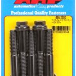 "7/16""-14 X 2.500 hex 1/2 wrenching black oxide bolts" 5pcs