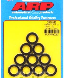 "M12 ID .750"OD .120"TH no chamfer washers (10pcs)
