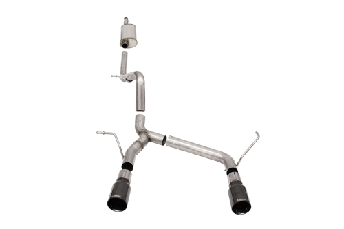 B62F1BDE-F291-049A-A9CE-5300C051F509 Corsa Cat-Back 2.75" Dual Rear Dual Outlet 4" Wrangler 07-18 - Image 1