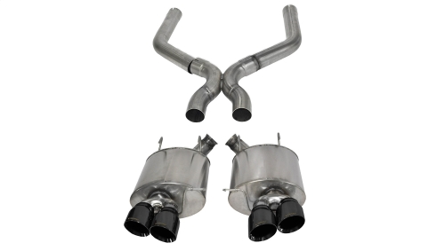 B6417397-0985-BA62-8D2B-EFB4DFBAA221 Corsa Axle-Back + X-Pipe 3" Dual Rear Twin 4" Mustang 5.8 - Image 1