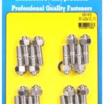"BB Chevy 3/8"" hex SS header stud kit"