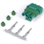 Haltech Plug and Pins Only -Suit 1 Bar GM MAP Sensor (Green)