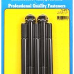 ARP Bolt Kit 1/2-20 x 4.750 Black Oxide Hex