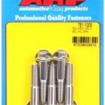 M8 x 1.25 x 40 hex SS bolts (5pcs)